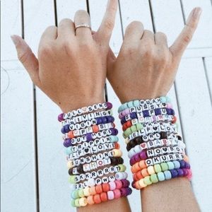 Customized Beaded Braclets!!!!!